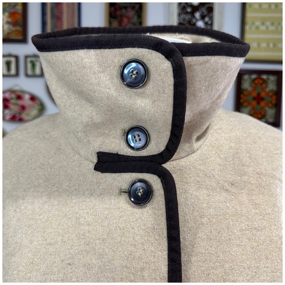 Anthro “Dipped Nugget Cape” by Woolrich - Picture 12 of 14